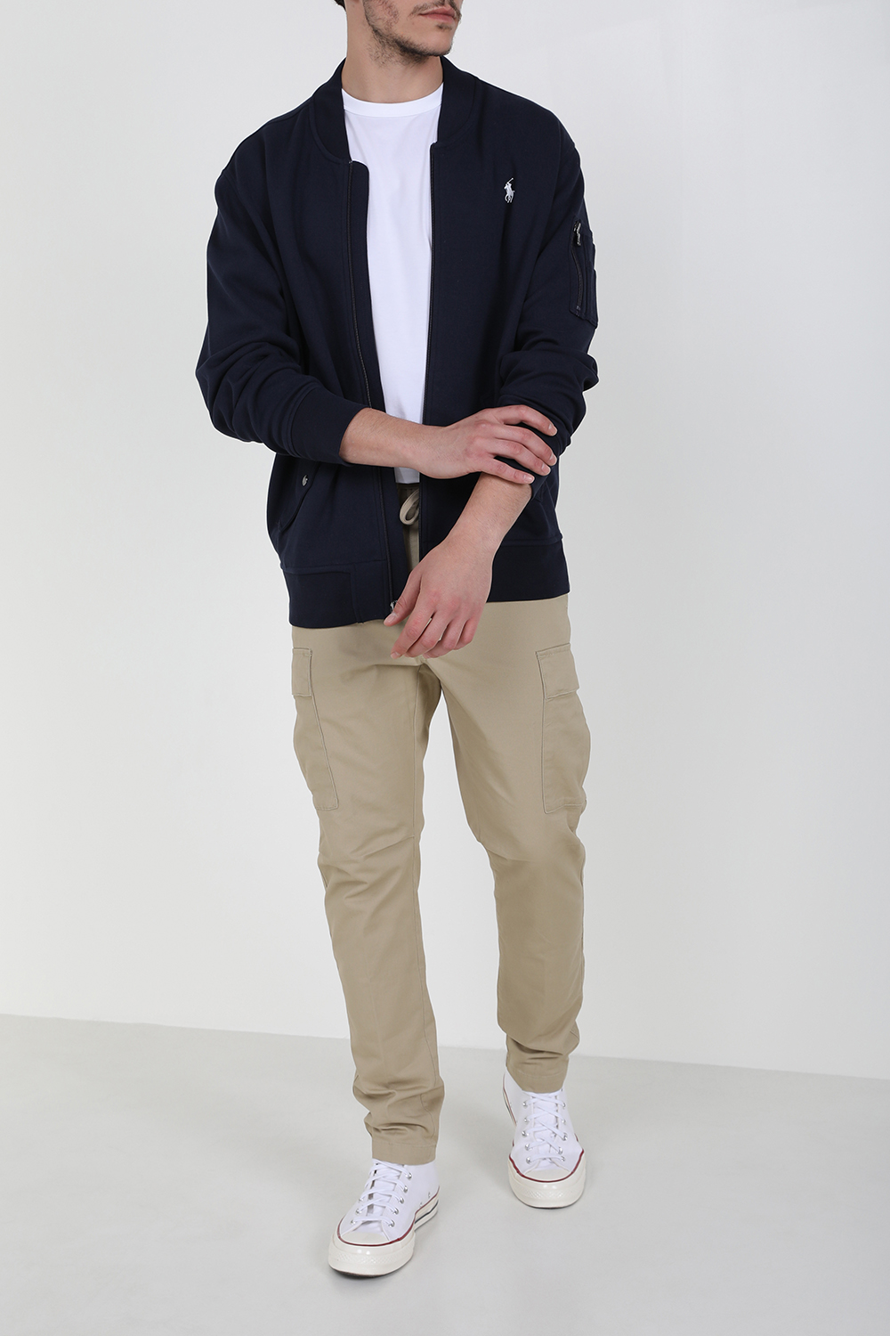 סווטשירט קפוצ'ון עם רוכסן POLO RALPH LAUREN